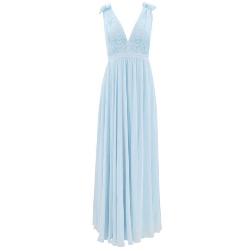 Mac Duggal Light Blue Gown